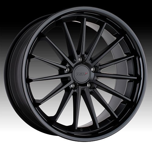 TSW Marina Matte Black Custom Wheels 1